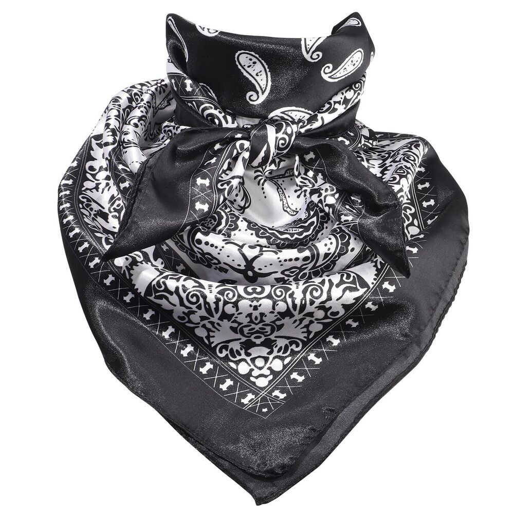 4352 35 Inch Stain Color Wild Rag, Pure Cowboy Bandanas Oversize Western